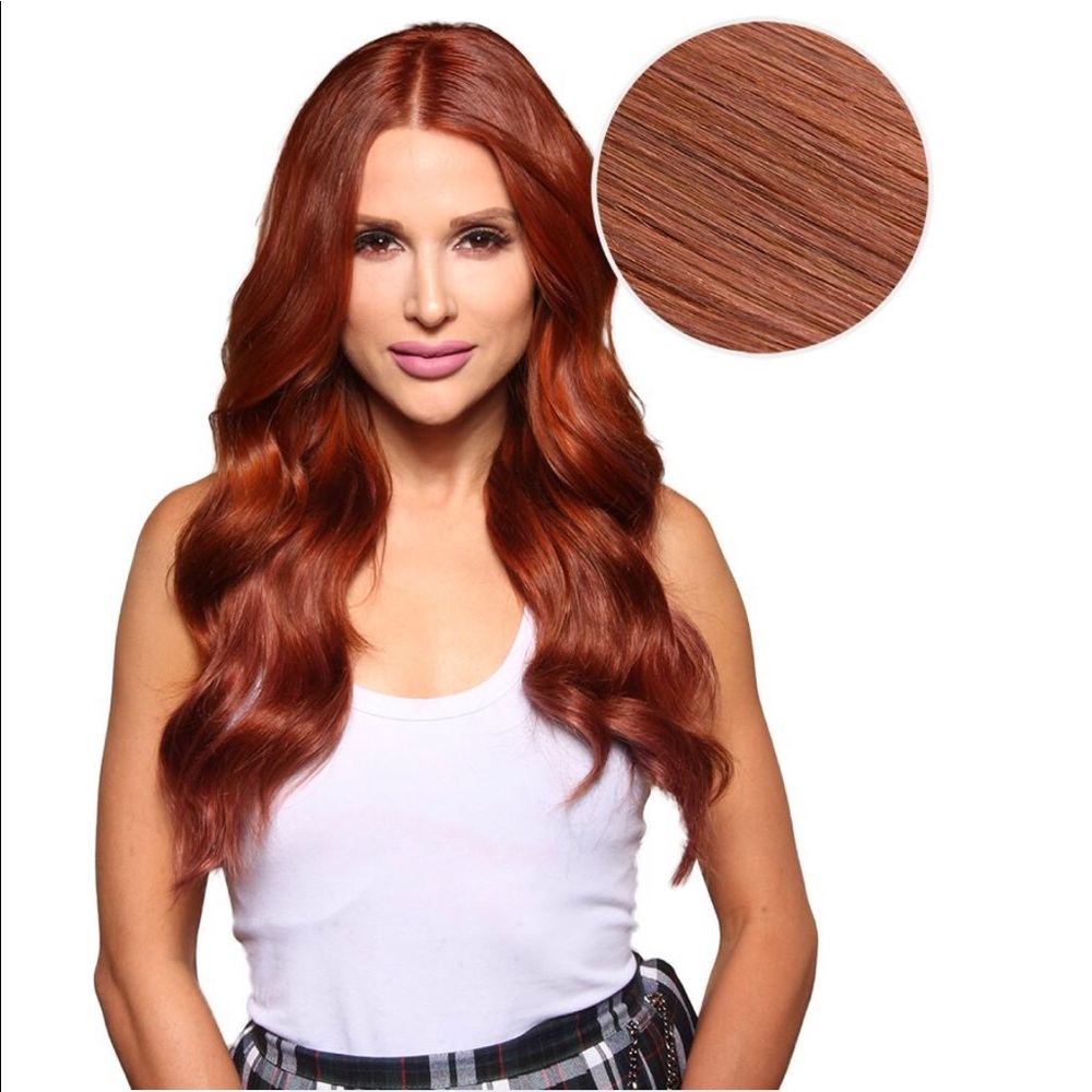 BAMBINA VIBRANT RED 
HAIR EXTENSIONS (#33)